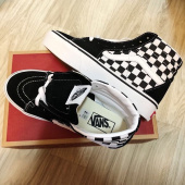 반스(VANS) 스케이트 하이 플랫폼 2.0 - 체커보드:트루 화이트 / VN0A3TKNQXH1 후기