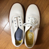 반스(VANS) 어센틱 - (껌) 마시멜로우:껌 / VN0A2Z5I18G1 후기