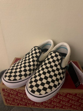 반스(VANS) 컴피쿠시 슬립 온 - (클래식) 체커보드:트루 화이트 / VN0A3WMDVO41 후기