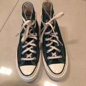 컨버스(CONVERSE) 척 70 빈티지 캔버스 미드나잇클로버 168508C 후기