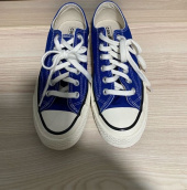 컨버스(CONVERSE) 척 70 빈티지 캔버스 러쉬블루 168514C 후기