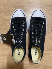 컨버스(CONVERSE) 척테일러 올스타 캔버스 리프트 블랙 560250C 후기
