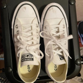 컨버스(CONVERSE) 척테일러 올스타 캔버스 리프트 화이트 560251C 후기