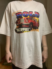 지프(JEEP) Classic Print T-shirt (GL5TSU175IV) 후기