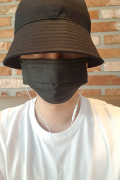루오에스팩(LUOESPAC) 오버핏 라운드 버킷햇 (블랙) 후기