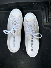 컨버스(CONVERSE) 척테일러 올스타 데인티 뮬 인더스트리얼 글램 골드 568810C 후기