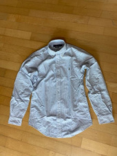 폴로 랄프 로렌(POLO RALPH LAUREN) 커스텀핏 버튼다운 옥스포드 셔츠 - 블루 후기