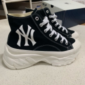 엠엘비(MLB) 청키 하이 NY (BLACK) 후기