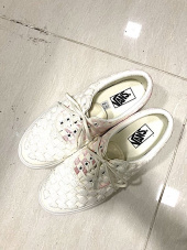 반스(VANS) 에라 - (셔닐 체크) 클래식 화이트:스노우 화이트 / VN0A4U391U91 후기