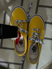 반스(VANS) 어센틱 44 DX - (애너하임 팩토리) OG 옐로우:OG 반스 레이스 / VN0A38ENWOA1 후기
