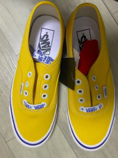 반스(VANS) 어센틱 44 DX - (애너하임 팩토리) OG 블랙:OG 반스 레이스 / VN0A38ENWO41 후기