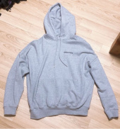 5252 바이 오아이오아이(5252BYOIOI) 5252 BASIC LOGO HOODIE_coral 후기