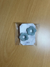 하스(HAS) HXS04 Mini flower acrylic earrings 후기