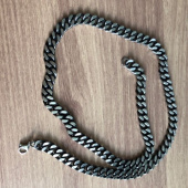 스칼렛또블랙(SCALETTOBLACK) SCB033 Scaletto black bold necklace 후기