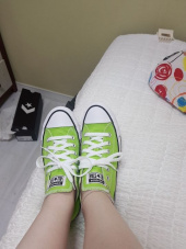 컨버스(CONVERSE) 척테일러 올스타 시즈널 컬러 브라이트페어 168581C 후기