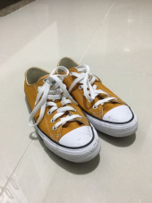 컨버스(CONVERSE) 척테일러 올스타 시즈널 컬러 사프론옐로우 168578C 후기