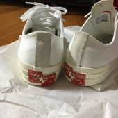 컨버스(CONVERSE) 척 70 라이벌 화이트 168673C 후기