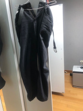 라츠(LOTS) W002 와이드 블랙 워시드 후기