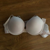 게스언더웨어(GUESS UNDERWEAR) 핑크 베이직 아웃밴드 브라 팬티 세트 후기