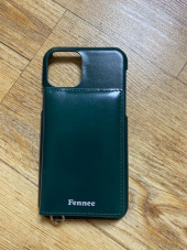페넥(FENNEC) LEATHER iPHONE 11PRO STRAP POCKET CASE - MOSS GREEN 후기
