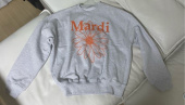 마르디 메크르디(MARDI MERCREDI) SWEATSHIRT THE FLOWER MARDI HEATHER-ORANGE 후기