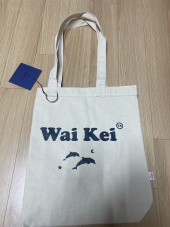 와이케이(WAIKEI) 스테디 로고 D링 에코백 블랙 후기