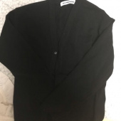 블론드나인(BLOND9) SEMI OVER-FIT V NECK CADIGAN_BLACK 후기