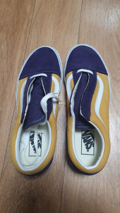 반스(VANS) 올드스쿨 - (2-Tone) 앤티크 화이트:인디아 잉크 / VN0A4U3B21E1 후기