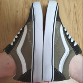 반스(VANS) 올드스쿨 - (2-Tone) 허니 골드:퍼플 벨벳/ VN0A4U3B21F1 후기