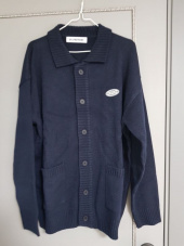 블론드나인(BLOND9) COLLAR KNIT CARDIGAN_OLIVE 후기