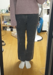노이아고(NOIAGO) NOI126 오리지널 레트로 컬러 데님팬츠 (다크) 후기
