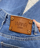 와르(WAAR) W24 리얼 와이드 데님 팬츠_중청 후기