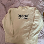 에스에스알엘(SSRL) meridienne crew neck knit / black 후기
