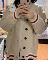 블론드나인(BLOND9) THREE LINE HEM AND CUFFS CARDIGAN_GREEN 후기