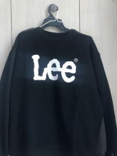 리(LEE) 스몰 트위치 루즈핏 크루넥 블랙 후기