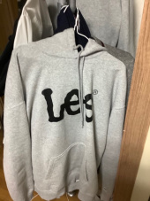 리(LEE) 스몰 트위치 오버핏 후디 그레이 후기