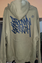 브라운브레스(BROWNBREATH) TAG LAF HOODIE - OLIVE 후기