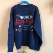 메인부스(MAINBOOTH) World Wide Oversized Sweater(NAVY) 후기