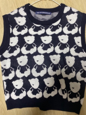 아코스튜디오스페이스(AQOstudiospace) AQO BEAR KNIT VEST BEIGE 후기