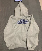 해비즘(HAVISM) 엠보 로고 후드(네이비) 후기
