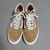 반스(VANS) 올드스쿨 - (피그 스웨이드) 드리즐:스노우 화이트 / VN0A4BV518P1 후기