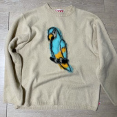 칸코(KANCO) KANCO FULL LOGO KNIT PULLOVER beige 후기