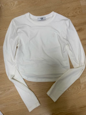 유즈(YUSE) SLIM JERSEY LONG SLEEVE LINE T-SHIRT - IVORY 후기