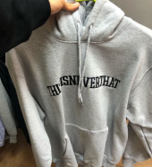 디스이즈네버댓(THISISNEVERTHAT) ARC-Logo Hooded Sweatshirt Grey 후기