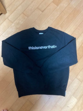 디스이즈네버댓(THISISNEVERTHAT) T-Logo Crewneck Grey (003) 후기