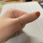 멕코이(MCCOII) basic bold ring 후기