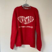 러브이즈트루(LUV IS TRUE) PO HEART KNIT(RED) 후기