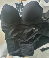 휠라언더웨어(FILA UNDERWEAR) 아웃핏 블랙밴드 여성 브라 블랙(FI4BAC6445FBLK) 후기