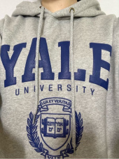 예일(YALE) ARCH EMBLEM HOODIE BLACK 후기