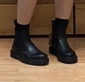 닥터마틴(DR.MARTENS) 2976 첼시부츠 모노 블랙 / 25685001 후기